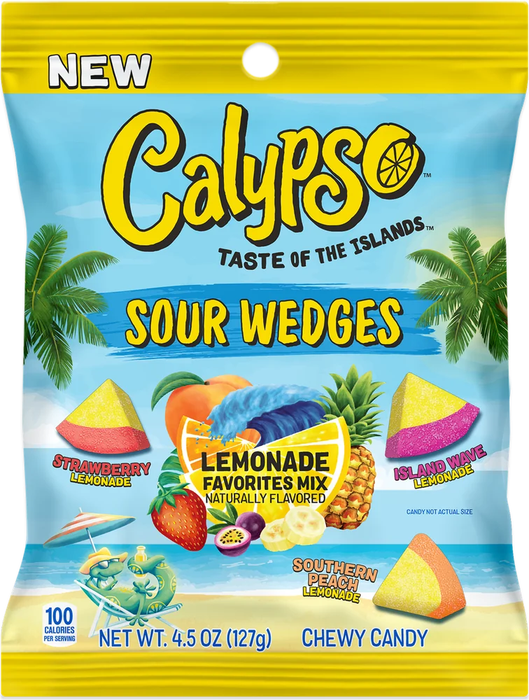 Calypso Sour Wedges pack