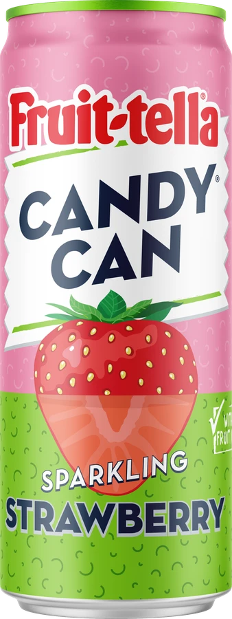 Candy Can Fruittella Strawberry can