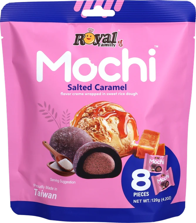 Royal Family Mochi Salted Caramel pack