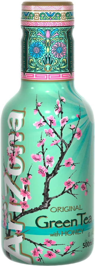 AriZona Green Tea with Honey bottle