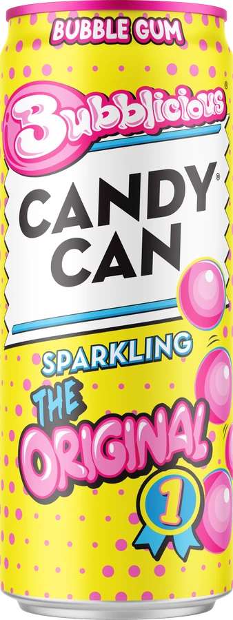 Candy Can Bubblicious Bubble Gum can
