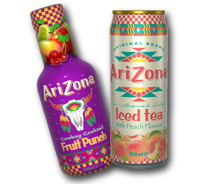 Arizona juices and teas